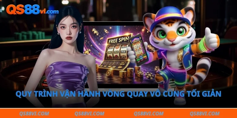 Quy trình vận hành vòng quay vô cùng tối giản 
